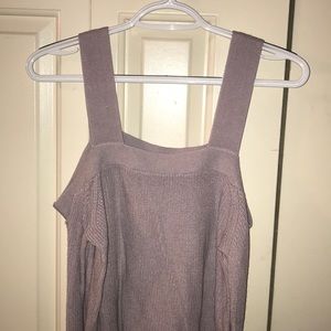 Off the shoulder sweater